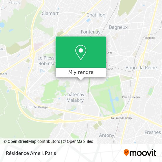 Résidence Ameli plan