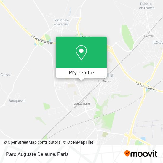 Parc Auguste Delaune plan