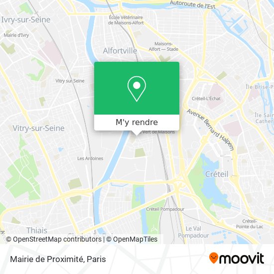 Mairie de Proximité plan