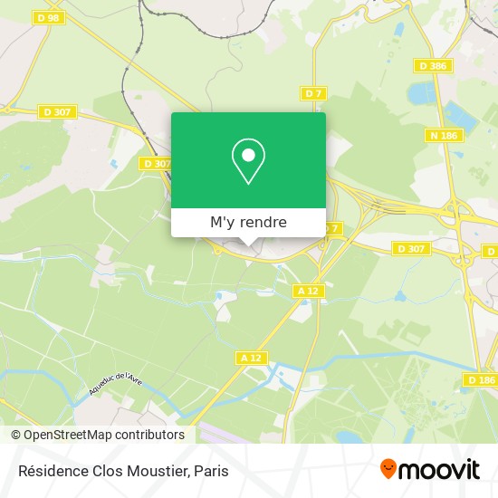 Résidence Clos Moustier plan