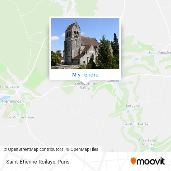 Saint-Étienne-Roilaye plan