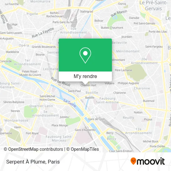 Serpent À Plume plan