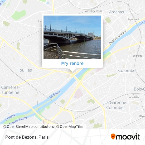 Pont de Bezons plan