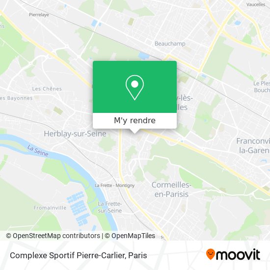 Complexe Sportif Pierre-Carlier plan