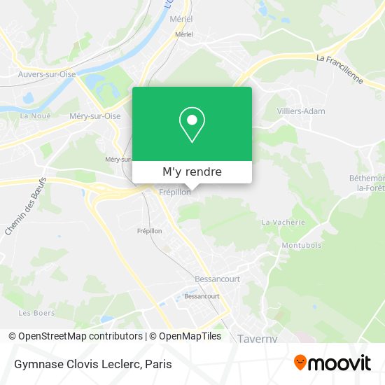 Gymnase Clovis Leclerc plan
