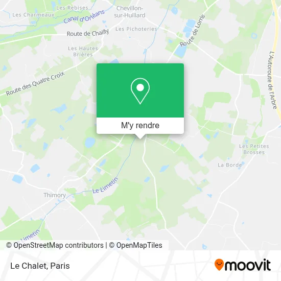 Le Chalet plan