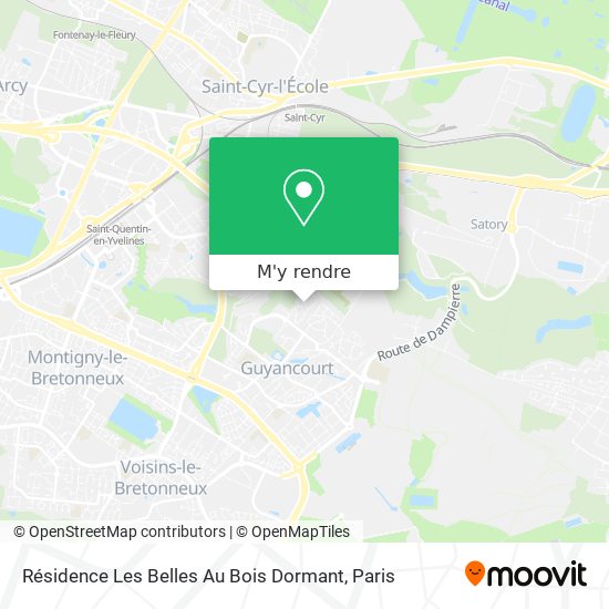 Résidence Les Belles Au Bois Dormant plan
