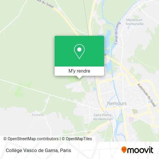 Collège Vasco de Gama plan