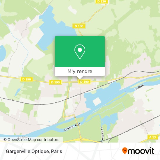 Gargenville Optique plan