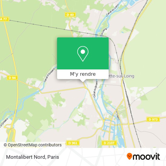 Montalibert Nord plan