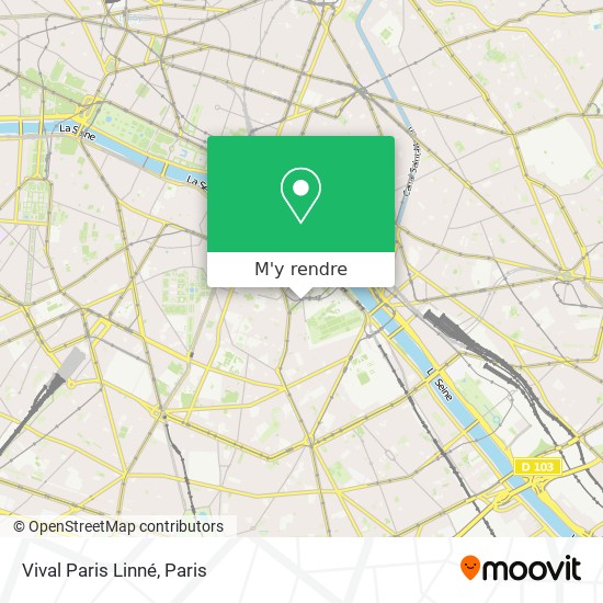 Vival Paris Linné plan