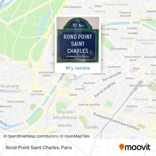 Rond-Point Saint-Charles plan