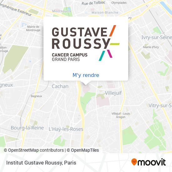 Institut Gustave Roussy plan