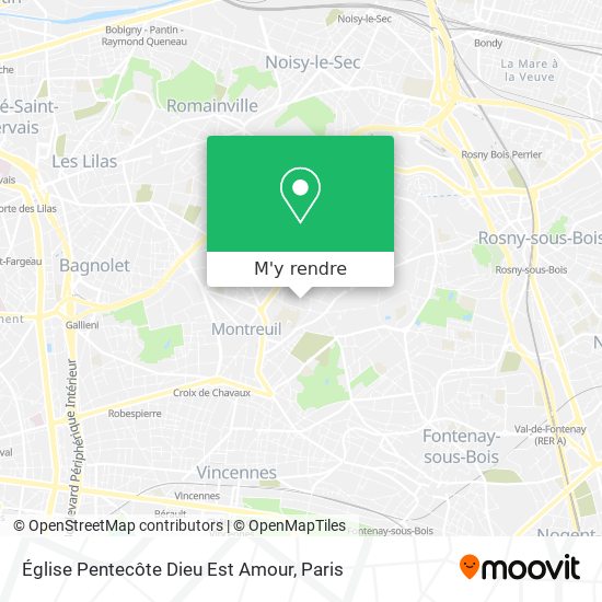 Église Pentecôte Dieu Est Amour plan