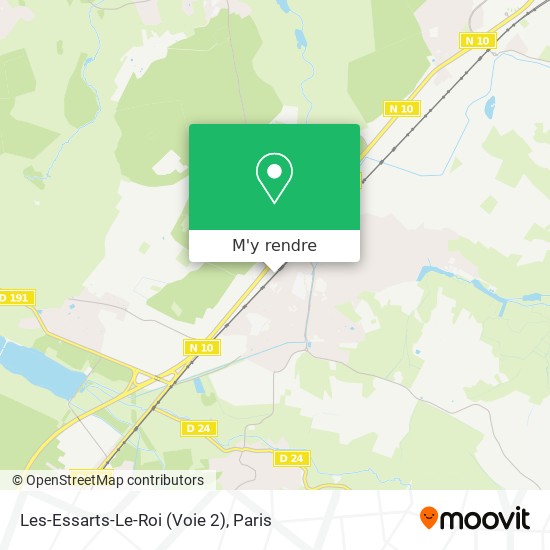 Les-Essarts-Le-Roi (Voie 2) plan