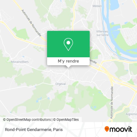Rond-Point Gendarmerie plan