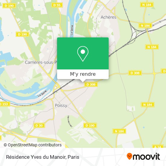 Résidence Yves du Manoir plan