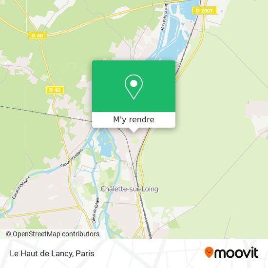 Le Haut de Lancy plan