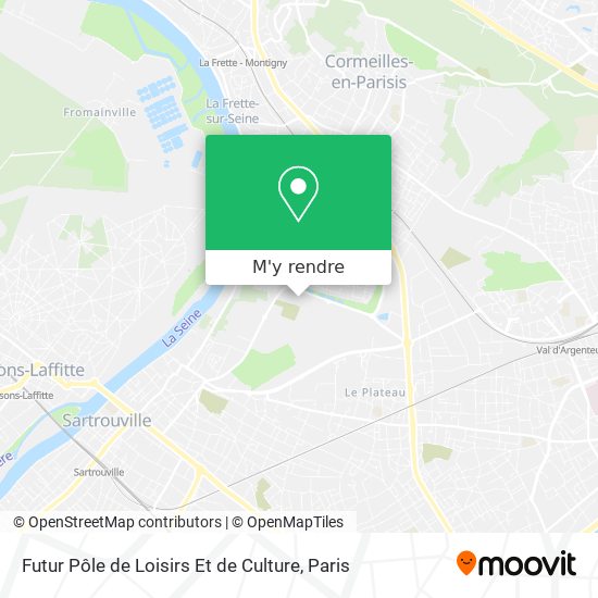 Futur Pôle de Loisirs Et de Culture plan