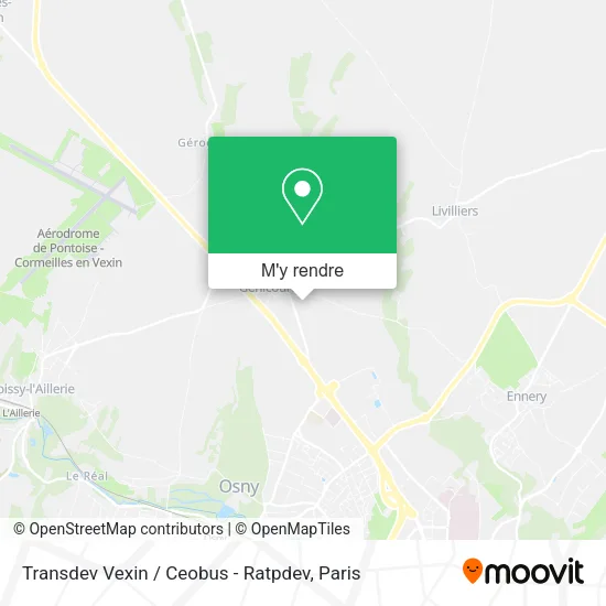 Transdev Vexin / Ceobus - Ratpdev plan