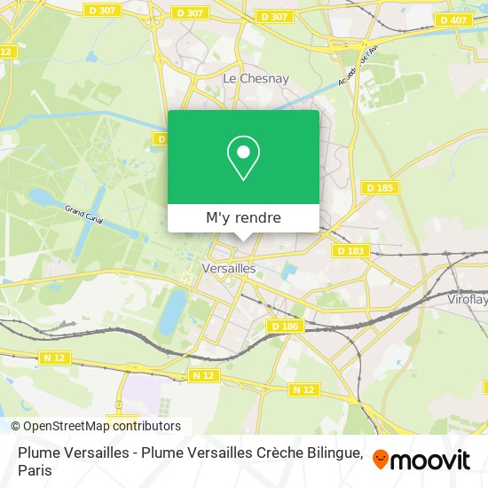 Plume Versailles - Plume Versailles Crèche Bilingue plan