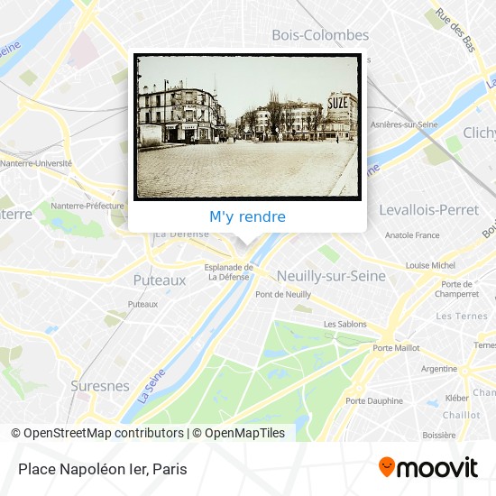 Place Napoléon Ier plan