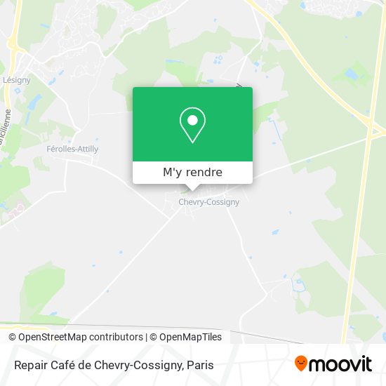 Repair Café de Chevry-Cossigny plan