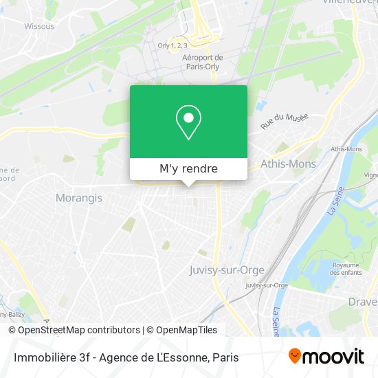 Immobilière 3f - Agence de L'Essonne plan
