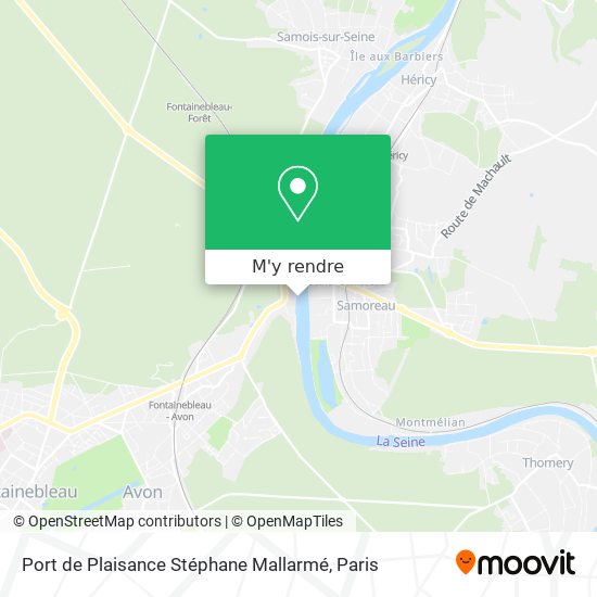 Port de Plaisance Stéphane Mallarmé plan