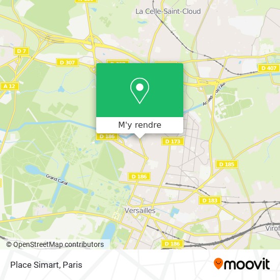 Place Simart plan