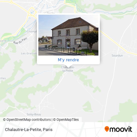 Chalautre-La-Petite plan