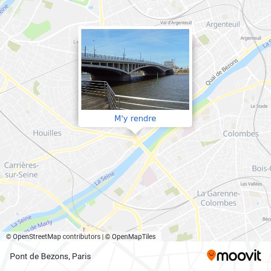 Pont de Bezons plan