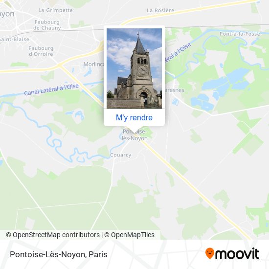 Pontoise-Lès-Noyon plan