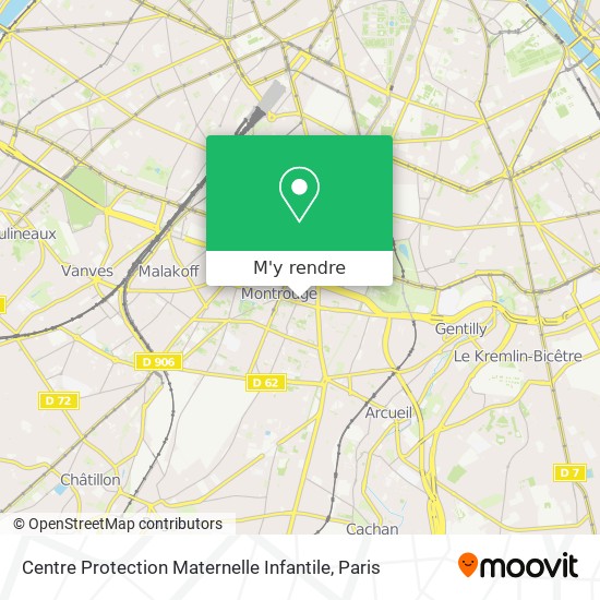 Centre Protection Maternelle Infantile plan