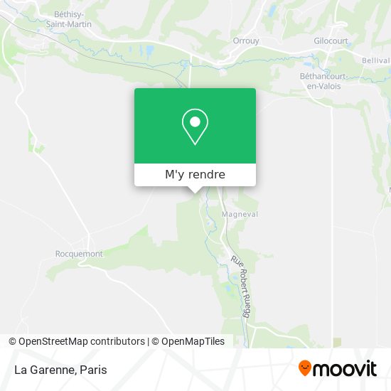 La Garenne plan