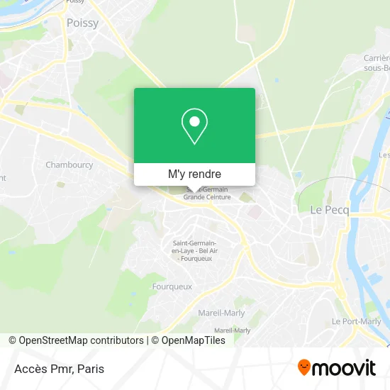 Accès Pmr plan