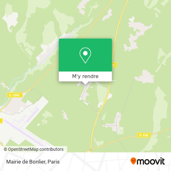 Mairie de Bonlier plan