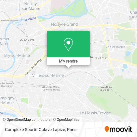 Complexe Sportif Octave Lapize plan