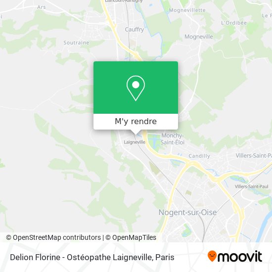 Delion Florine - Ostéopathe Laigneville plan