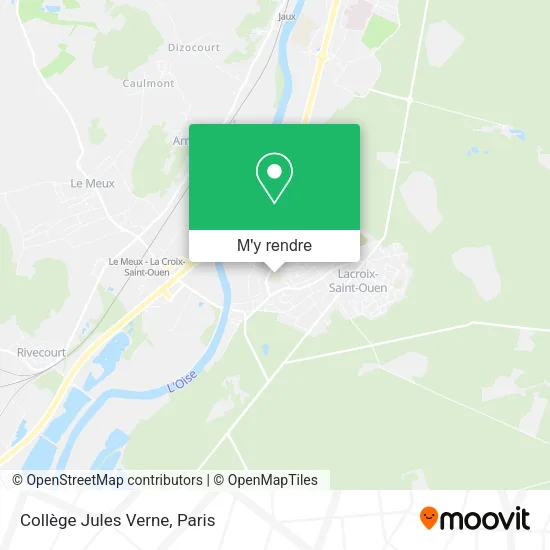 Collège Jules Verne plan