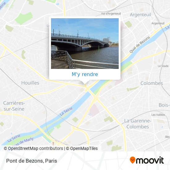 Pont de Bezons plan