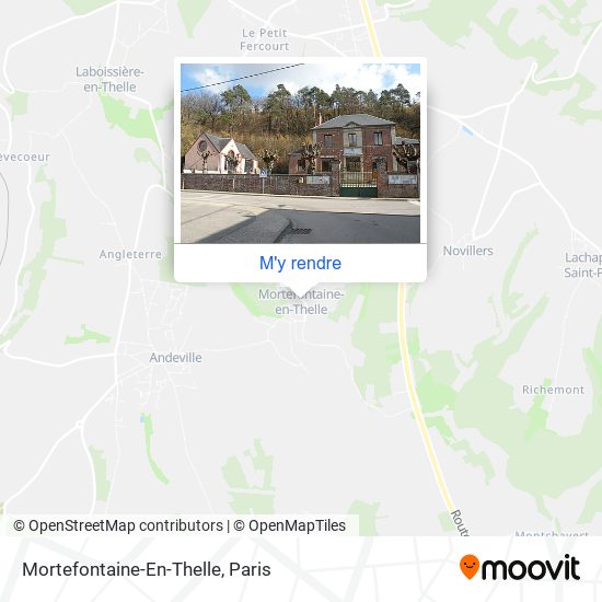 Mortefontaine-En-Thelle plan