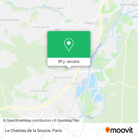 Le Chateau de la Source plan