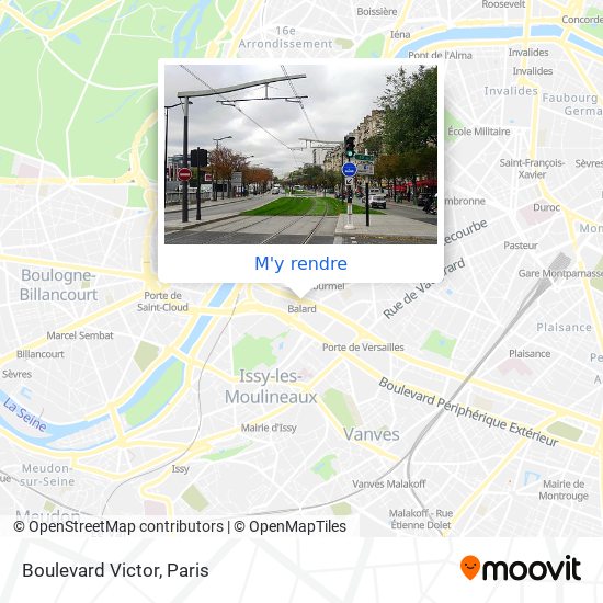 Boulevard Victor plan