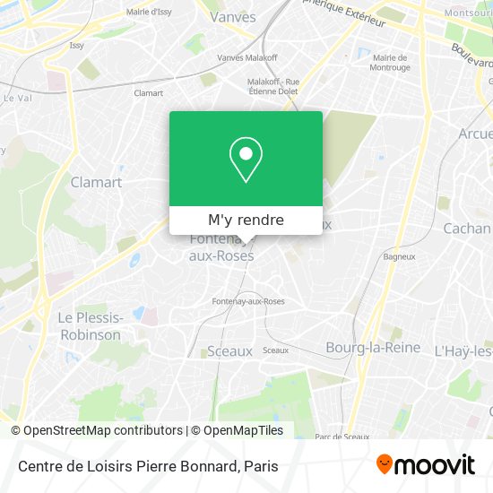 Centre de Loisirs Pierre Bonnard plan