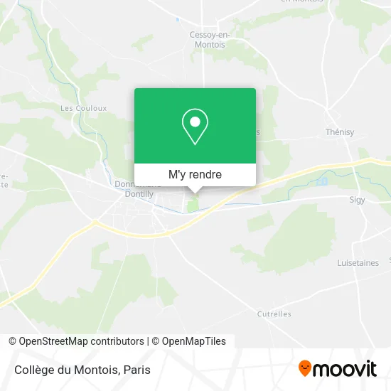Collège du Montois plan