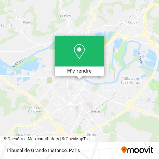 Tribunal de Grande Instance plan