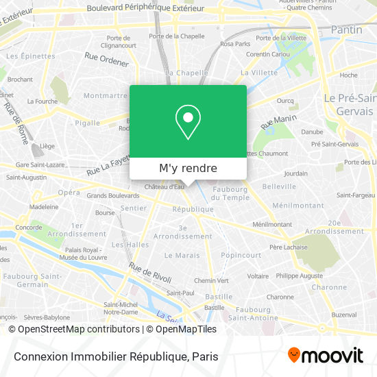 Connexion Immobilier République plan