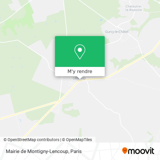 Mairie de Montigny-Lencoup plan
