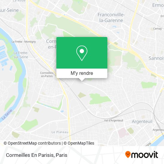 Cormeilles En Parisis plan